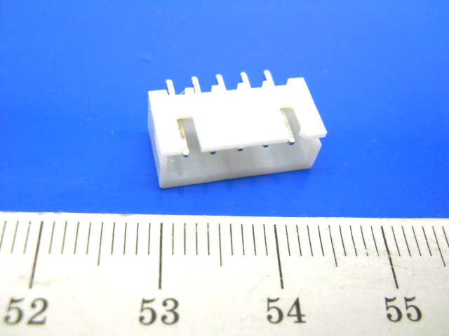 XH 05M (CWF-5) (DS1069-5MVW6X) вилка на плату, прямая / 2.5мм/ закр., CONNFLY