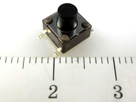 Микрокнопка SWT-34 (L-KLS7-TS6604B-7.0-180-T), 6х6мм/ h=7мм/ усилие нажатия 180гр, KLS