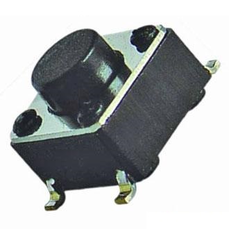 Микрокнопка DTSM20-5N (DTSM-62N-V-T/R)(KAN0642-0501B), 6*6*5мм, OFF - (ON), SMD, -30 ...+85 °С, RUICHI