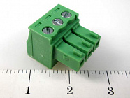 Зажим 15EGTK-3.81-03P-14-00A(H), разъемный клеммный блок, 3 контакта  (Golten)