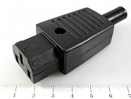 СНП226-3РК-И (962) (AC-102)(KLS1-ASS-201) розетка прямая с кожухом, KLS