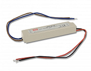 Блок питания LPH-18-12,  [=12В. 1,5А.] [IP67] [18Вт.] [140*30*20мм.], MW