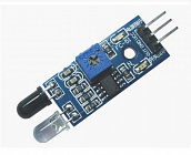 ИК датчик препятствия (линии) для Arduino, горизонтальный, 3х-проводной, на LM393(B66)(EM-505), Китай