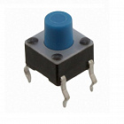 Микрокнопка 1-1825910-0, тактовая h=7 мм SPST 24В 0,05А 100000 циклов, Tyco/TE