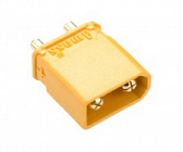 Разъем XT30UPB-M30.G.Y силовой (вилка), 2pin  15A, Amass (Китай)