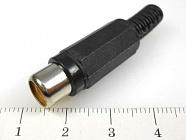 RCA 4005 B (4006) (7-0207/RP-406) гнездо, черное, ТЮЛЬПАН, Китай