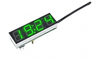 Модуль DS3231 (часы+вольметр+термометр) зеленый, =5-30V; -40 до 120°C; 40ммх13ммх14мм (98785), Китай