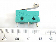Микропереключатель MSW-13  с лапкой (с роликом) , ON-(ON) / 5А~250В / лапка 17мм, Китай