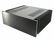 Корпус для аудио ALR4315L black, 430*150*390 , с радиаторами, лицевая панель алюминий 10мм, Китай