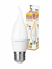 Лампа светодиодная E27 WFC37-7 Вт-230 В -4000 К–E27 (свеча на ветру) Народная, белый нейтральный свет/ E27/ SQ0340-1547, TDM