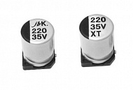 чип эл-лит JCK1V331M100105 (CA-35-330),  35V 330uF /10.0*10.5/ 2000ч /-40...105°C, JB