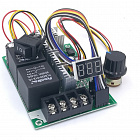 Регулятор скорости DC двигателя PWM 60A 24VDC LED, с дисплеем, с регулировкой, ( ШИМ-регулятор)(2214), Китай