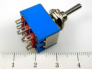 MTS-302,  ON-ON 3 группы контактов 3А, 250В, Китай