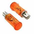 Лампа неоновая MDX-14 orange 220V, оранжевая,  пластик, 10000 Часов,  -25 ...+55 °С, Китай