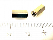 Стойка DI5M3X10,   5*10мм,  никель, отв/отв М3, Vogt