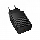 Зарядное устройство Borofone BAS73A USB Type-C 3А,20Вт, быстрая зарядка PD, без кабеля, черное, СЗУ/разъем USB  Type-C/ протоколы PD/QC/FCP/AFC, Borofone