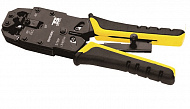 Кримпер BS433683 универсальный, для телефонных и компьютерных разъемов, Bosi Tools