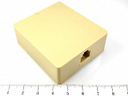 Розетка телефонная TJ6P4C SURFACE 7905,  , SHE