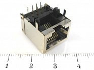 TJ8P8C розетка в плату 53-06 5321-S 8P (TJ8-8P8),  , Китай