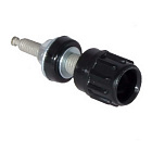 Гнездо приборное ЗМЗ,  1шайба, пластик, '1', Россия