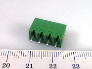 Зажим 15EDGVC-3.81-04P-14 (L-KLS2-EDGM-3.81-04P-462), Разъемный клеммный блок на плату, 4 конт., KLS