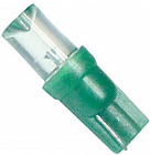 Автолампа 12V W1.2W BAX8.5d Cone Green (30413G)  светодиодная , Megapower