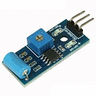 Датчик вибрации на LM393, для Arduino, 3-5В (B231)(EM-519)  38*15*10мм, Китай
