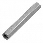 Стойка PCHSS-35 (H-L3500-0600-5-03-2N) шестигранная, 35mm, М3, латунь никелированная, CONNFLY