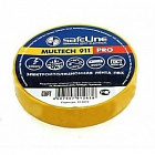Изолента SafeLine ПВХ 15мм*20м желтая,  , Safeline
