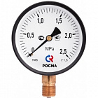 ТМ-510Р.00 (0...0,6МПа) М20х1,5, кл.т.1,5 манометр, диаметр - 100мм, Росма