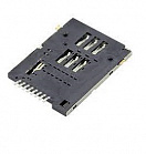 CF Держатель SIM-карты 115A-ADA0-R02, вставной 6+2 Pin, ATTEND