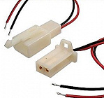 Межплатный кабель питания 1007 AWG24 2x2.8 5mm L=300mm RB, сечение провода 0.205 мм2, длина провода 300 мм  , Китай