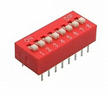 DS1040-08RN (SWD1-8), красный, DIP переключатель 8 поз. , CONNFLY