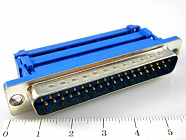 DI-37M  (DS1036-37-MPUSIN) вилка на шлейф,  , CONNFLY