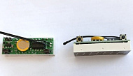Модуль DS3231 (часы+вольметр+термометр) красный, на R8025, =5-30V; -40 до 120°C; 40*13*14мм, Китай