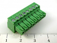 Зажим 15EDGK-3.5-08P-14-00AH,  разъемный клеммный блок, 8 контактов, Degson