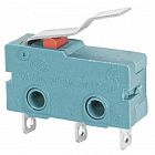 Микропереключатель KW11-01 с лапкой, ON-(ON), SPDT 3P, 250 В, 5 А, 30 мОм, -25...+85 °C, Китай