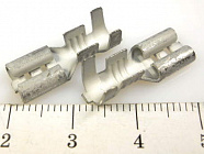 Контакт гнездовой 1/02497/44-03, 6.3мм, самофиксация, сечение провода 2.5...4,0мм2 , Россия