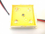 Кластер DE1205-GXY4, Yellow, 4led, 0,48W, 13.6lm, герметичный