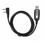 USB кабель-программатор Baofeng для программирования и прошивки раций, Длина 1м. Для радиостанций Baofeng, Kenwood, Quansheng. Разъем - Kenwood.
