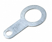 KLS8-01133-ND-4 (ST-4LT), Лепесток заземления d=4,3мм,под пайку, Клемма тип 'О', d=4,3мм, под пайку, KLS