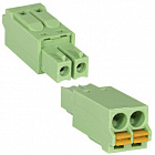 Зажим 15EDGKN-3.5-02P-14-00AH, разъемный клеммный блок, 2 контакта, Degson