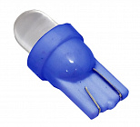Автолампа 12V W5W T10W W2.1x9.5d бесцокольная Round Blue (ME-0407B), MEGA ELECTRIC