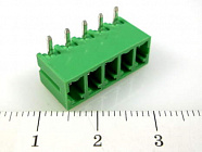 Зажим 15EDGRC-3.81-05P-14-00AH, разъемный клеммный блок на плату, 5 контактов. , Degson