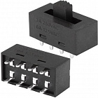 KBB10 переключатель движковый на плату, 250В,3А, Китай