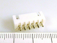 CWF-6 (L-KLS1-2.50-06-S) вилка на плату,  2.50мм, прямая, закрытая, KLS