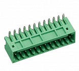 Зажим 15EDGRC-2.5-12P-14-00AH , разъемный клеммный блок на плату, 12 контактов, Degson