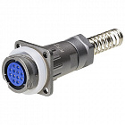 Разъем FQ18-12ZPK-10 розетка блочная с кожухом, Китай