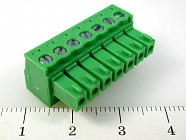 Зажим 15EDGK-3.81-07P-14-00AH, разъемный клеммный блок, 7 контактов , Degson