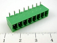 Зажим 15EDGRC-3.81-08P-14-00AH, разъемный клеммный блок на плату, 8 контактов.  , Degson